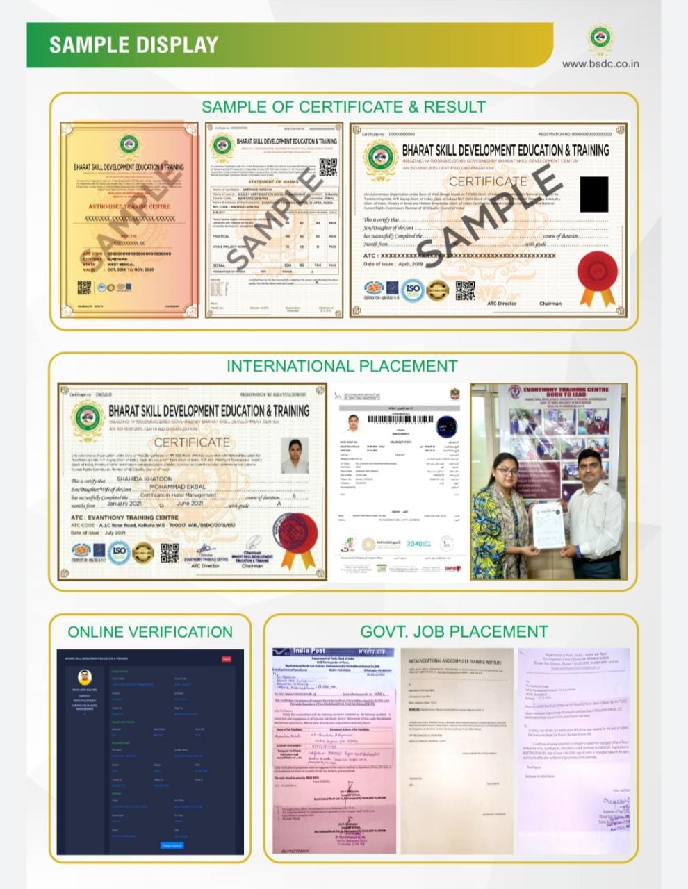 Sample Certificate